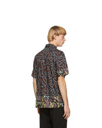 Ps By Paul Smith Brown Mountain Floral Shirt