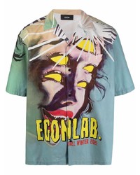 EGONlab Egonic Print Short Sleeve Shirt