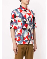 Wales Bonner Geometric Short Sleeve Shirt