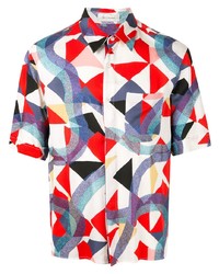 Wales Bonner Geometric Short Sleeve Shirt