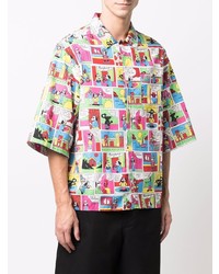 Moschino Graphic Print Cotton Shirt