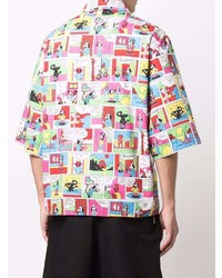 Moschino Graphic Print Cotton Shirt