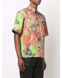 MSGM Graphic Print Shirt