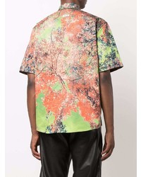 MSGM Graphic Print Shirt