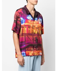 BLUE SKY INN Graphic Print Short Sleeve Shirt