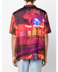 BLUE SKY INN Graphic Print Short Sleeve Shirt