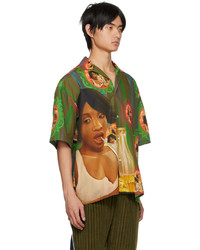 Ahluwalia Green Mel Shirt