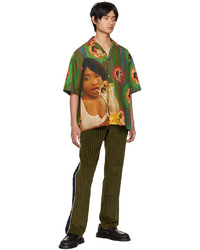 Ahluwalia Green Mel Shirt