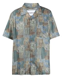 Han Kjobenhavn Han Kjbenhavn Abstract Print Shirt