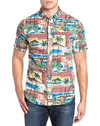 Reyn Spooner Hawaiian Christmas 2018 Tailored Fit Sport Shirt