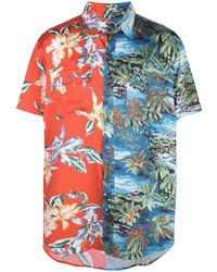 Lost Daze Hawaiian Print Shirt