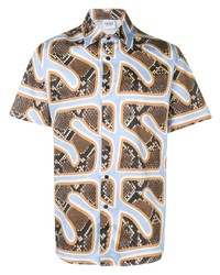 Sss World Corp Hawaiian Short Sleeve Shirt