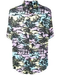 Mauna Kea Hula Print Shirt
