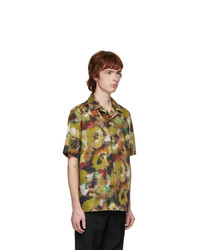 Davi Paris Khaki Branly Short Sleeve Shirt