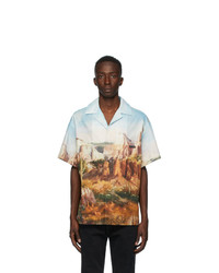 Palm Angels Multicolor Canyon Bowling Shirt
