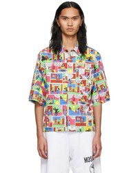 Moschino Multicolor Comics Shirt