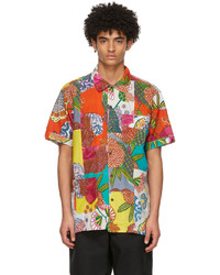Engineered Garments Multicolor Floral Patchwork Camp Short Sleeve Shirt