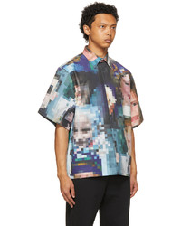 Xander Zhou Multicolor Graphic Short Sleeve Shirt