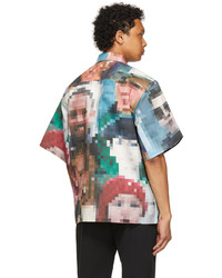 Xander Zhou Multicolor Graphic Short Sleeve Shirt