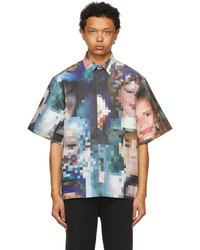 Xander Zhou Multicolor Graphic Short Sleeve Shirt