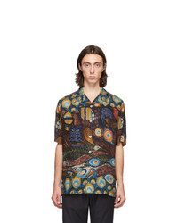 Davi Paris Multicolor Hypnos Short Sleeve Shirt