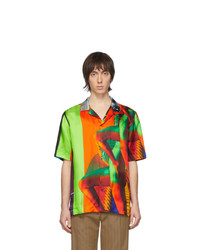 Dries Van Noten Multicolor Mika Ninagawa Edition Carltone Shirt