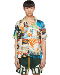 Rhude Multicolor Rayon Shirt