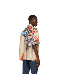 Heron Preston Multicolor Robert Nava Edition Baseball Shirt