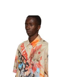 Heron Preston Multicolor Robert Nava Edition Baseball Shirt