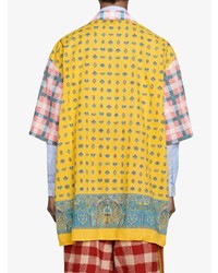 Gucci Oversize Printed Cotton Bowling Shirt