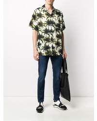 Buscemi Palm Print Shirt