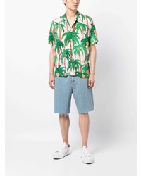 Endless Joy Palm Tree Print Shirt