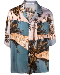 MOUTY Palm Tree Print Shirt