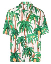 Endless Joy Palm Tree Print Shirt