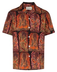 Wacko Maria Printed Hawaiian Shirt