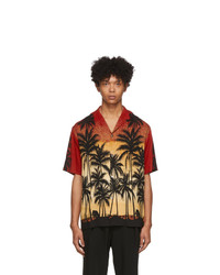 Wooyoungmi Red Palm Tree Shirt