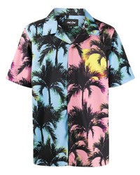 Just Don Sps Tropical Print Shirt