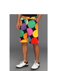 Loudmouth Golf Big Balls Short Shorts Black Multi