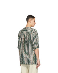 Lemaire Multicolor Silk Bamboo Print T Shirt