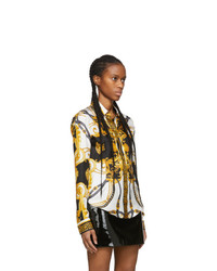 Versace Black And Gold The Rodeo Queen Shirt