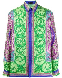 Versace Le Pop Classique Silk Shirt