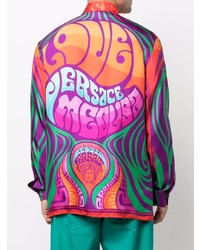 Versace Medusa Music Silk Shirt