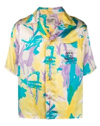 GALLERY DEPT. Embroidered Pocket Abstract Print Shirt
