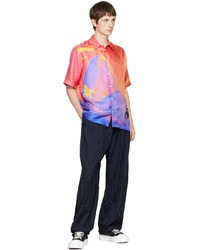 Stella McCartney Pink Fantasia Short Sleeve Shirt