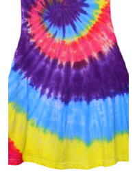 Circle Rainbow Bandhnu Slim Dress