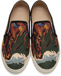 Stella McCartney Multicolor Printed Slip On Sneakers
