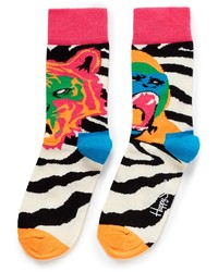 Multi colored Print Socks