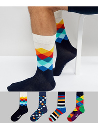 Happy Socks Socks 4 Pack Gift Set