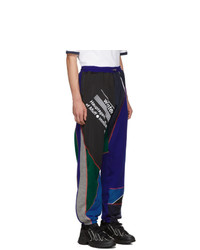 Ahluwalia Studio Ahluwalia Multicolor Over Stitch Patchwork Jogger Lounge Pants