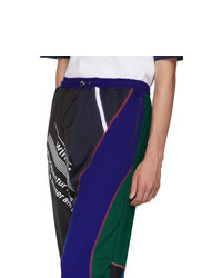 Ahluwalia Studio Ahluwalia Multicolor Over Stitch Patchwork Jogger Lounge Pants